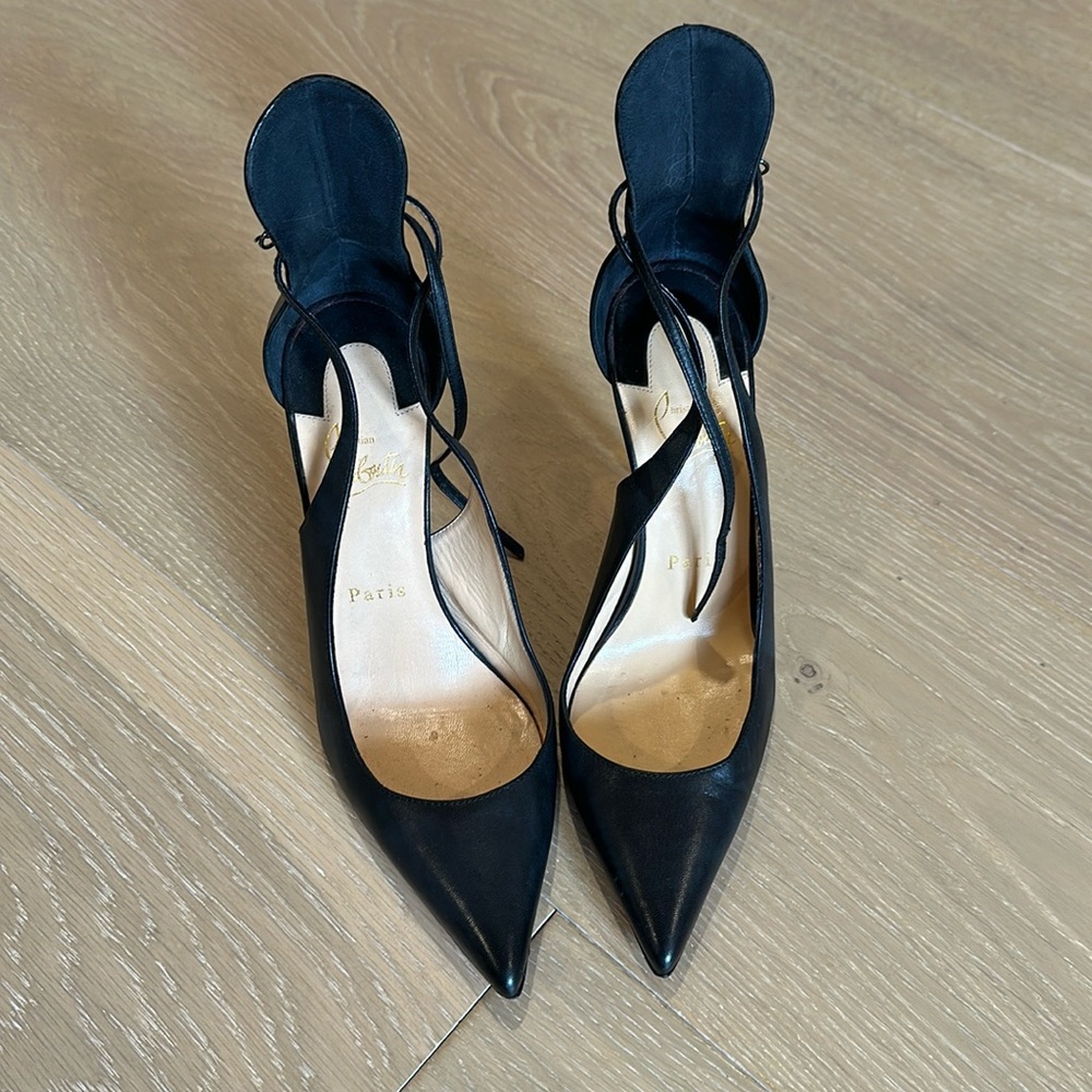 Christian Louboutin black heels